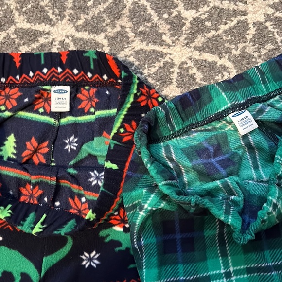 Old Navy Pajamas Set Of 2 Boys Old Navy Fleece Pajama Pants Poshmark